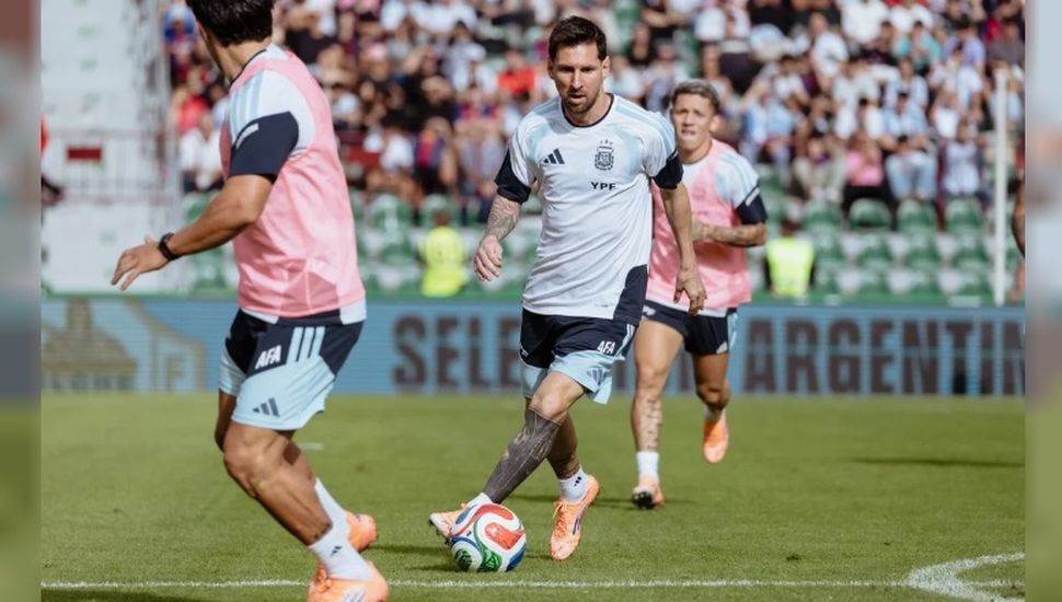 Furor por Messi en Angola