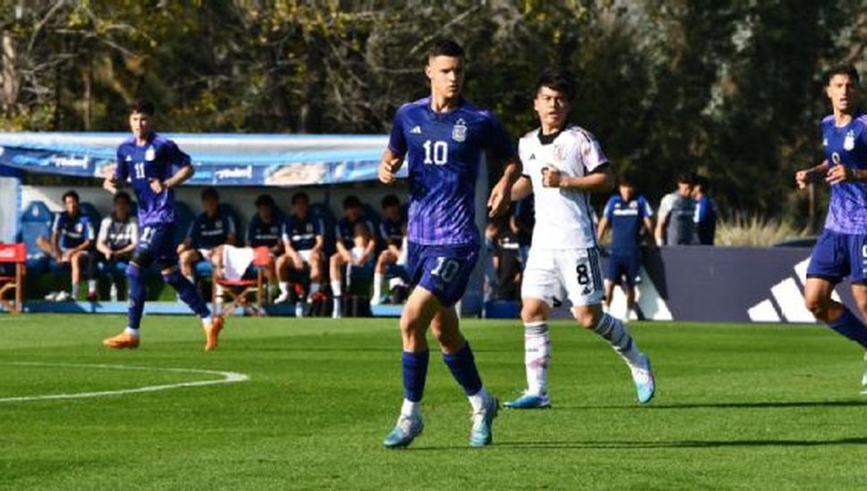 La selección argentina sub 20 venció a Japón