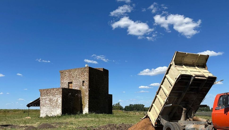 Comenzaron los trabajos correspondientes a la puesta en valor del Reducto Rural Fortificado