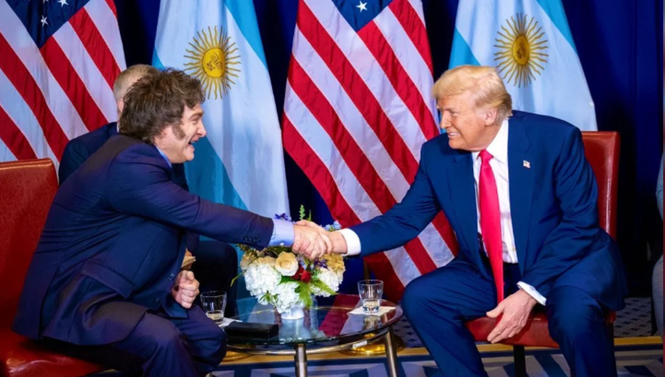 Trump y Milei sellaron el "Acuerdo Marco de Comercio e Inversión Recíproca"