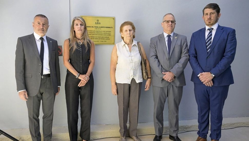 La AMIA rindió un sentido homenaje al fiscal Alberto Nisman a 11 años de su muerte