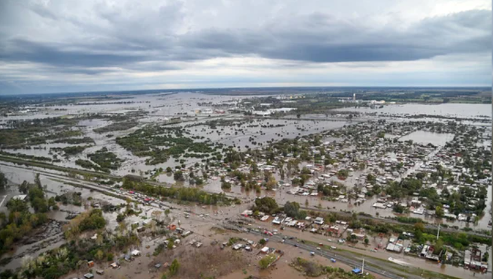 El Gobierno nacional asistirá con hasta 10 mil millones de pesos a los afectados por las inundaciones en la Provincia