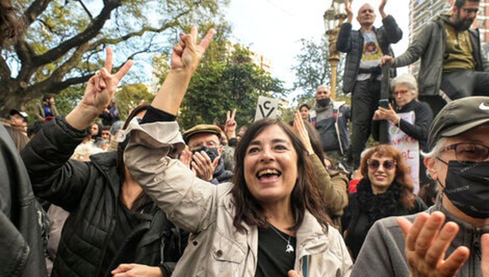 Marchas de apoyo a la vicepresidenta en Pergamino, en el país y en el mundo