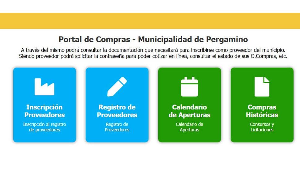 Últimos días para el Reempadronamiento Online de Proveedores en Pergamino