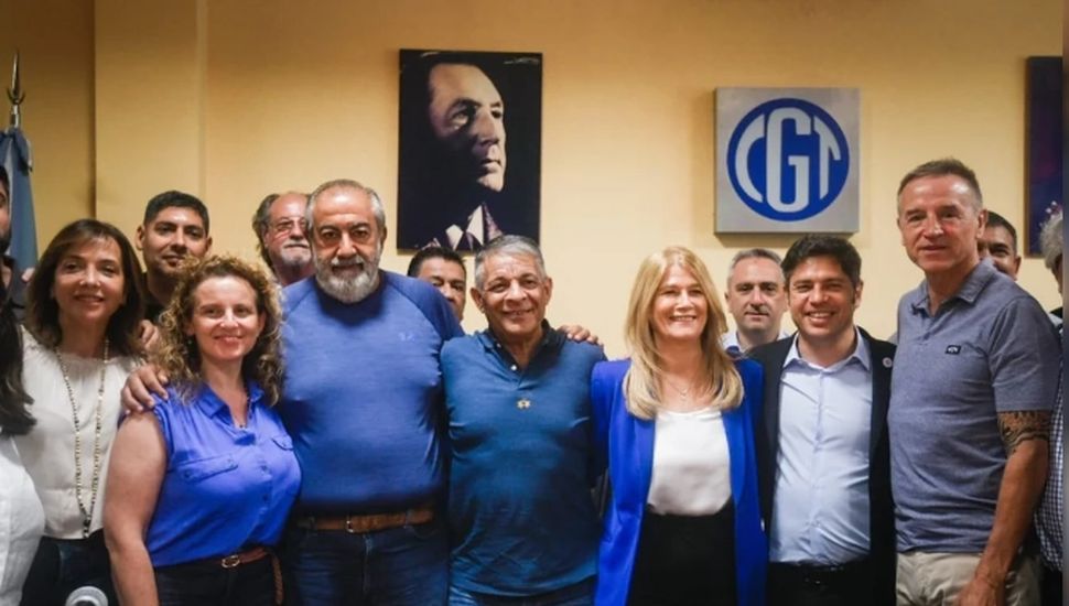 Cumbre de la CGT con Kicillof: rechazo a la reforma laboral y apoyó al gobernador en la interna del PJ