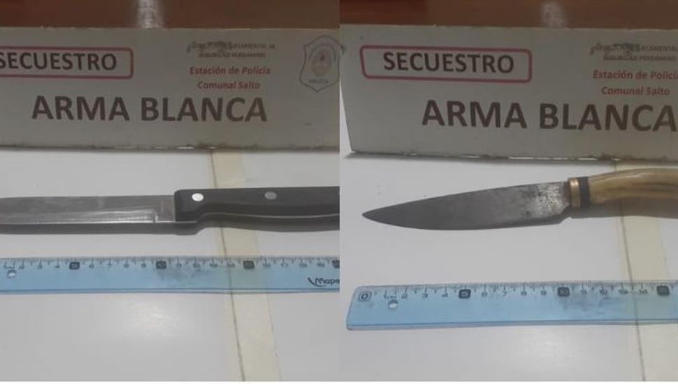 Dos menores robaron e hirieron con armas blancas a un remisero de Salto