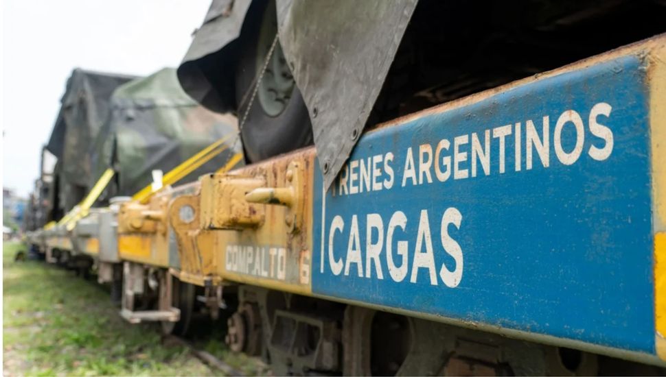 Trenes Argentinos Cargas potencia la logística de las Fuerzas Armadas argentinas