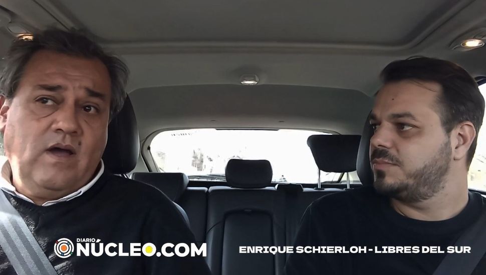 Enrique Schierloh se subió al auto de diarionucleo.com y salió a recorrer las calles de Pergamino