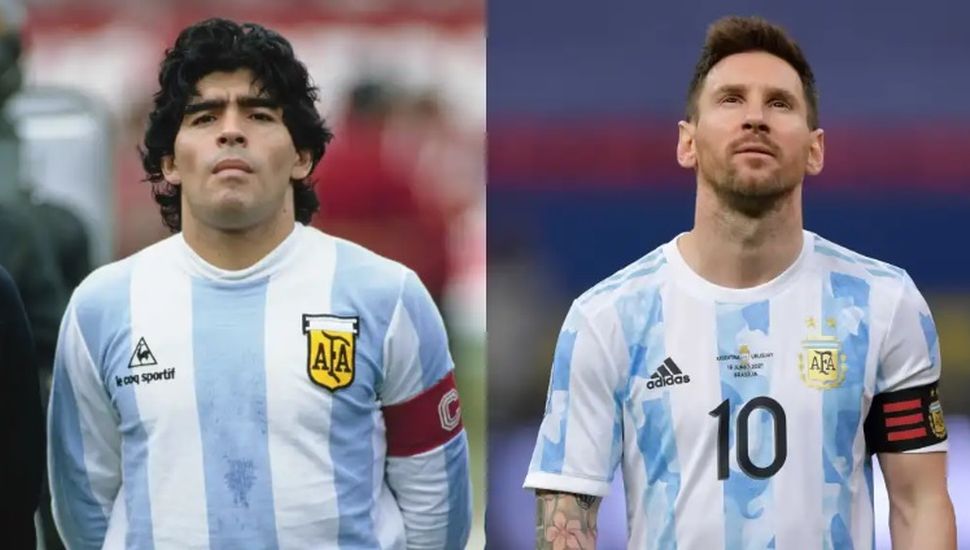 Messi igualó un récord que tenía Maradona