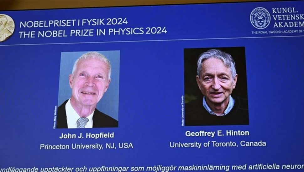 Dos científicos cuyo trabajo fue clave para el desarrollo de la IA ganaron el Nobel de Física