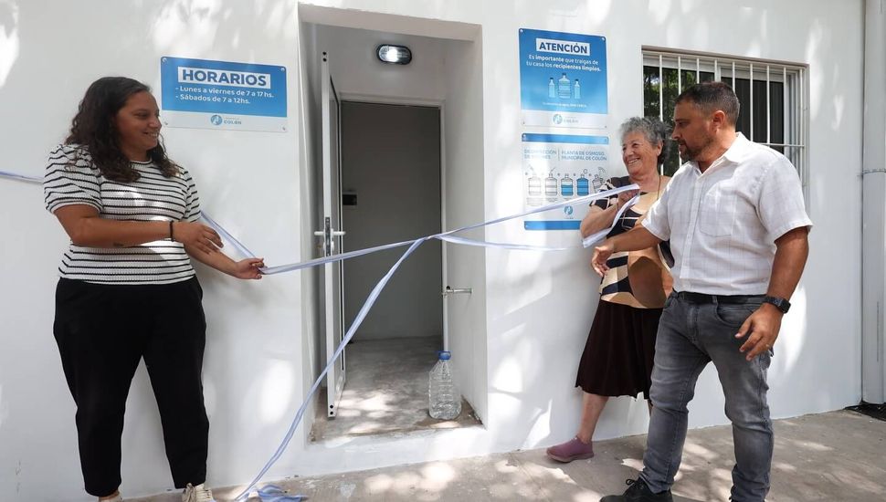 Quedó inaugurada la Planta de Ósmosis Inversa en El Arbolito