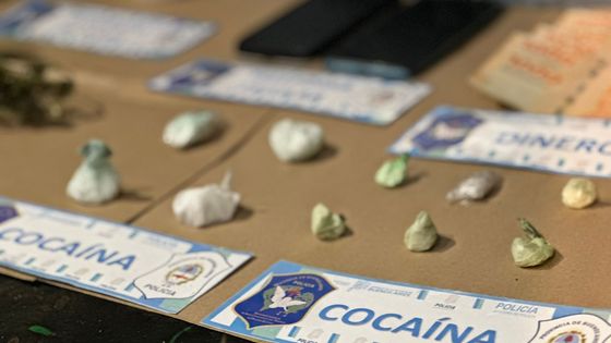 Secuestran cocaína y marihuana en un operativo antidrogas en Rojas