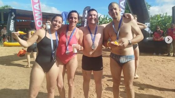 Gran desempeño de nadadores del Club Alianza en San Pedro