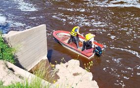 Hallaron el cuerpo sin vida de un hombre en el Río Salto