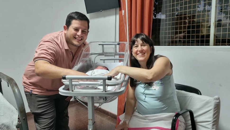Nació la primera beba del 2026 en Rojas