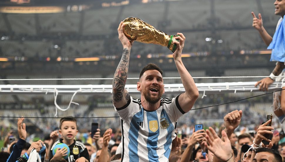 La foto de Messi con la Copa es la más likeada del mundo en Instagram