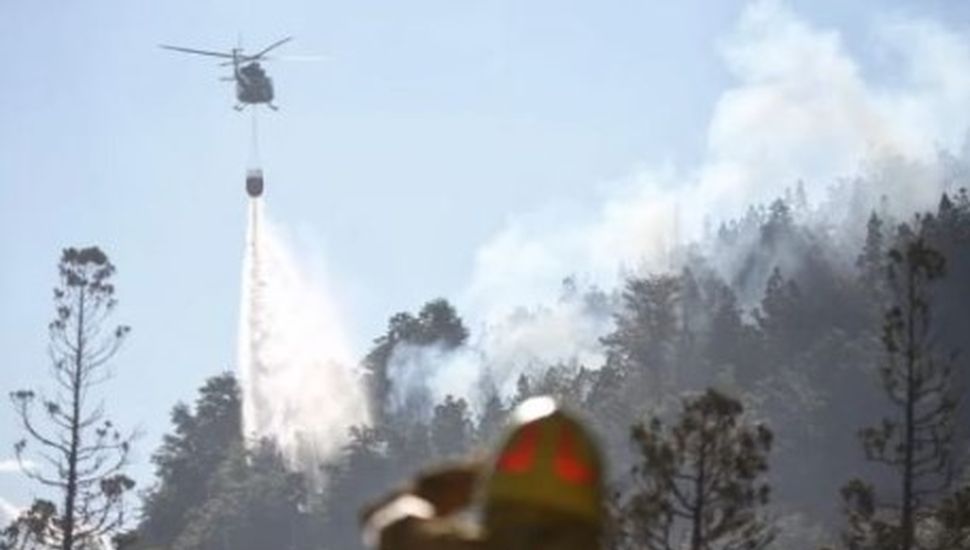 El incendio en Los Alerces ya consumió 2.500 hectáreas