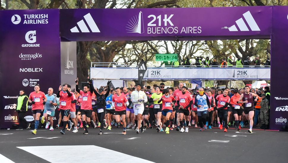 Participaron más de 25 mil personas en el Media Maratón de Bs As