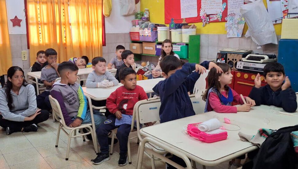 El CAPS 2 de Abril de Pergamino visitó el Jardín N° 902