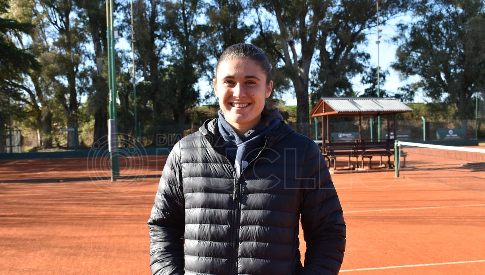 Julia Riera jugará el dobles en el Pergamino Open