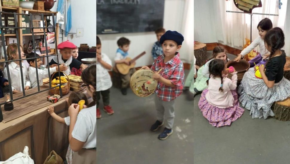 La Casa del Niño de Acevedo festejó el Día de la Tradición