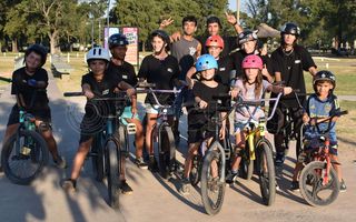 Escuelita de BMX: crecimiento, competencia y futuro en Pergamino