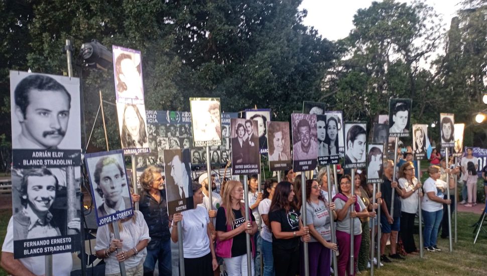 Pergamino homenajeó a sus desaparecidos en el Día de la Memoria