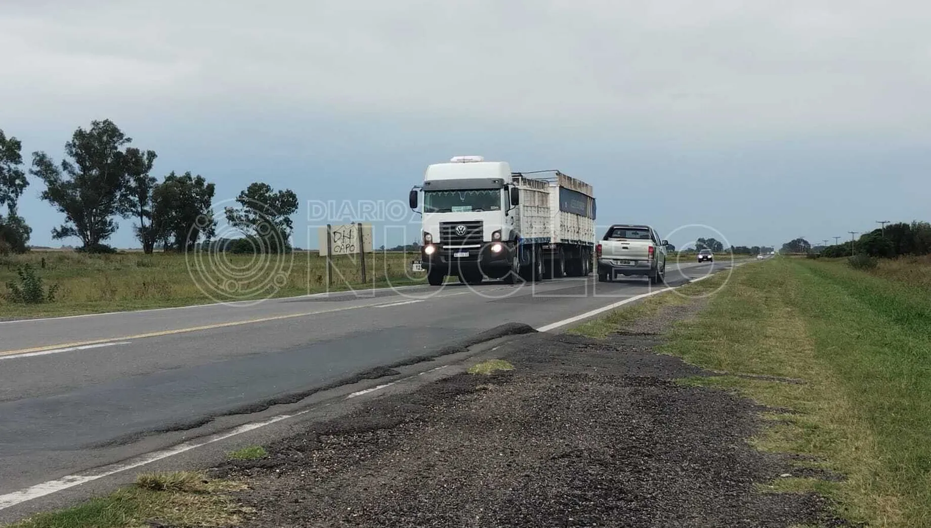 La Ruta 188 está en estado crítico y aún debe soportar el peso de la ...