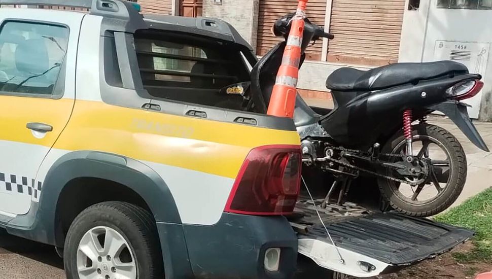 Se intensifican los controles de motocicletas en Pergamino