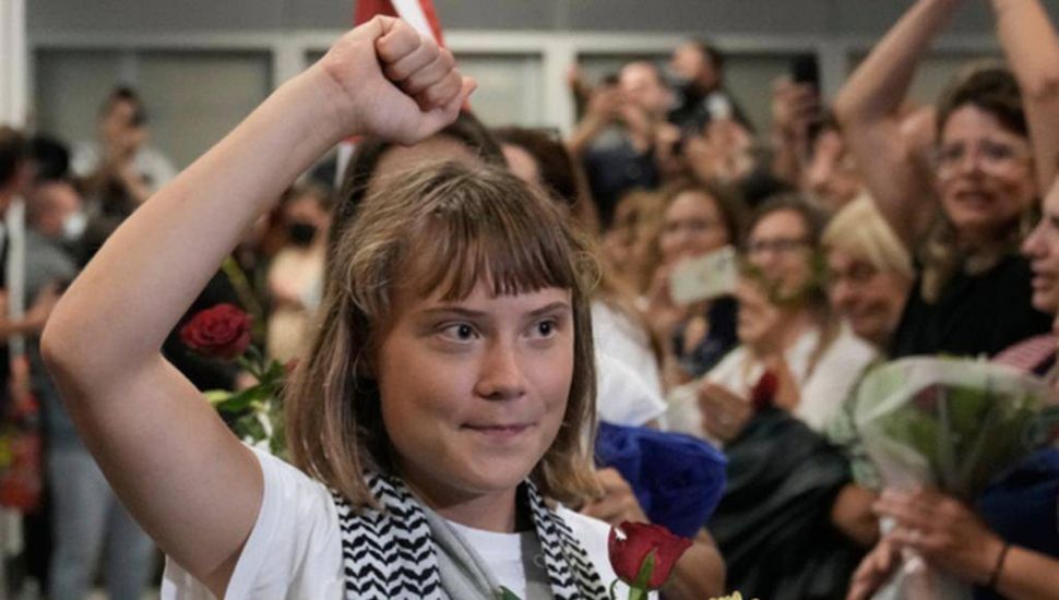Israel deportó a la activista Greta Thunberg