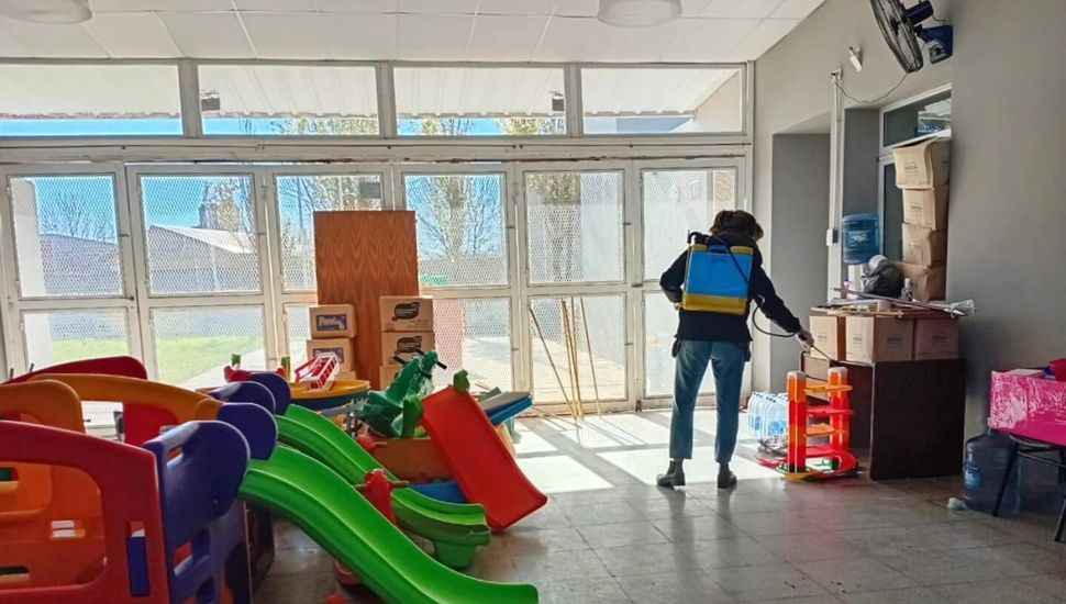 El municipio de Salto ya lleva más de 1630 viviendas sanitizadas