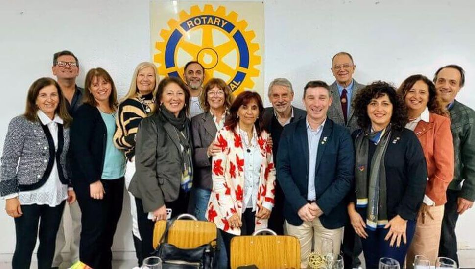 Recambio de autoridades en el Rotary Club Pergamino Cruce