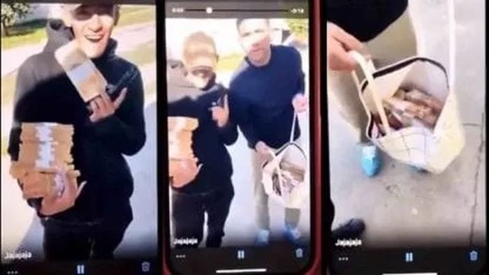 Polémico video de Emanuel "Bebelo" Reynoso con billetes y un arma