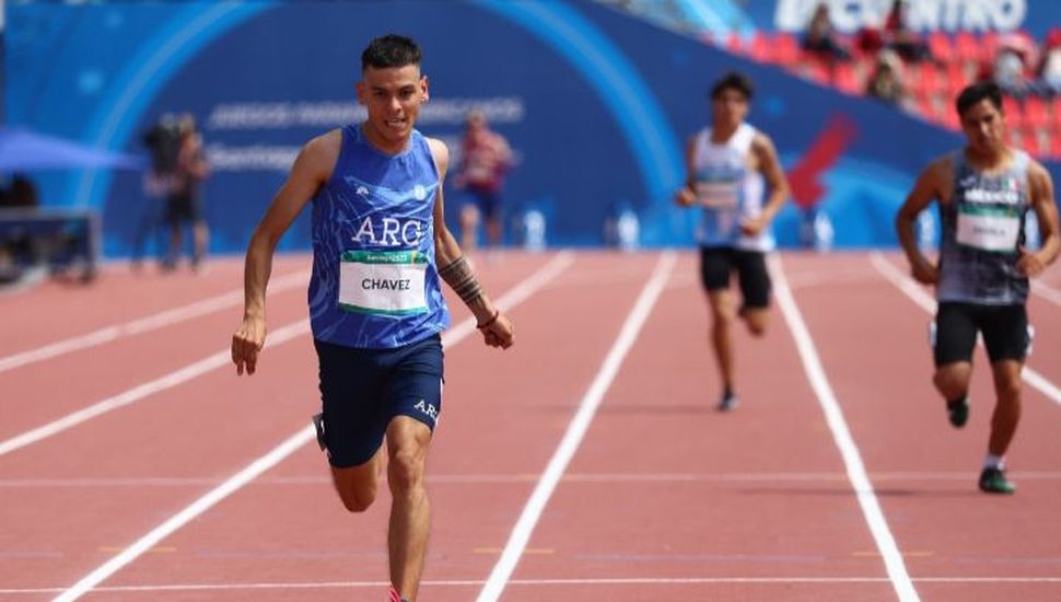 Alexis Chávez, a la final de los 100 metros T36