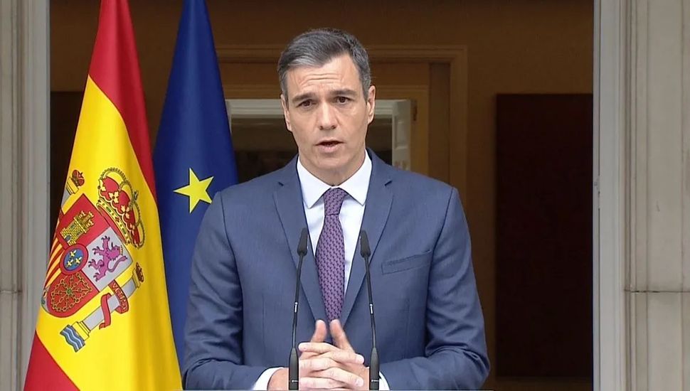 El Gobierno de Pedro Sánchez rechazó el comunicado de Milei