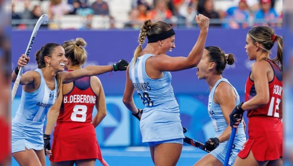 Las Leonas vencieron en el debut a Estados Unidos