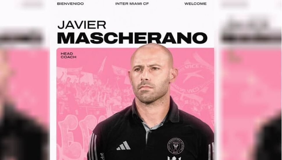 Mascherano fue presentado como entrenador del Inter Miami