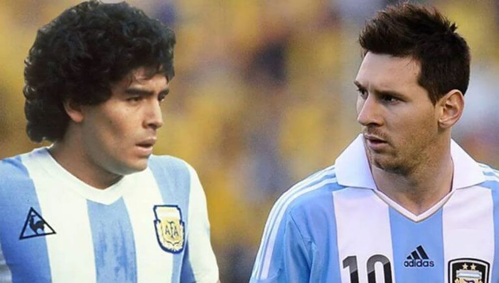 Según el ranking de una revista inglesa, Messi está por arriba de Maradona