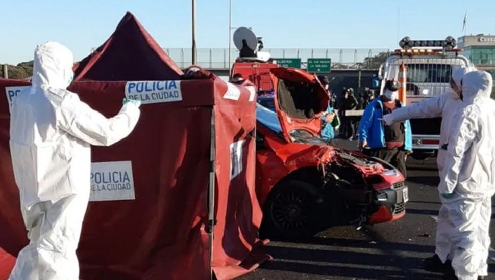 Fatal accidente en la Autopista General Paz
