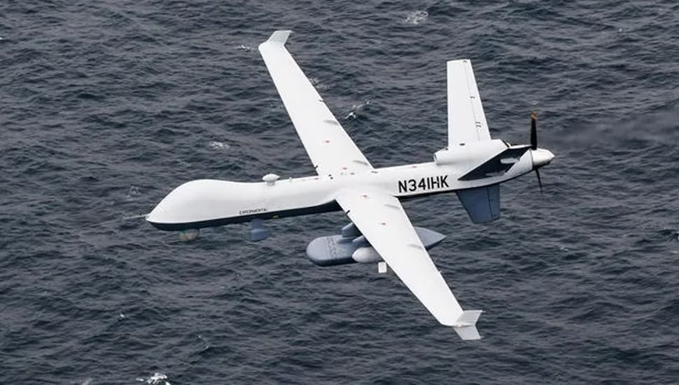 Un avión ruso atacó a un drone estadounidense