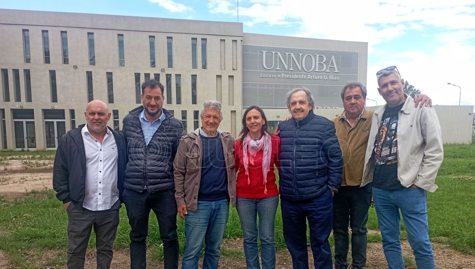 Ricardo Alfonsín visitó Pergamino y fue muy duro contra la gestión de Milei