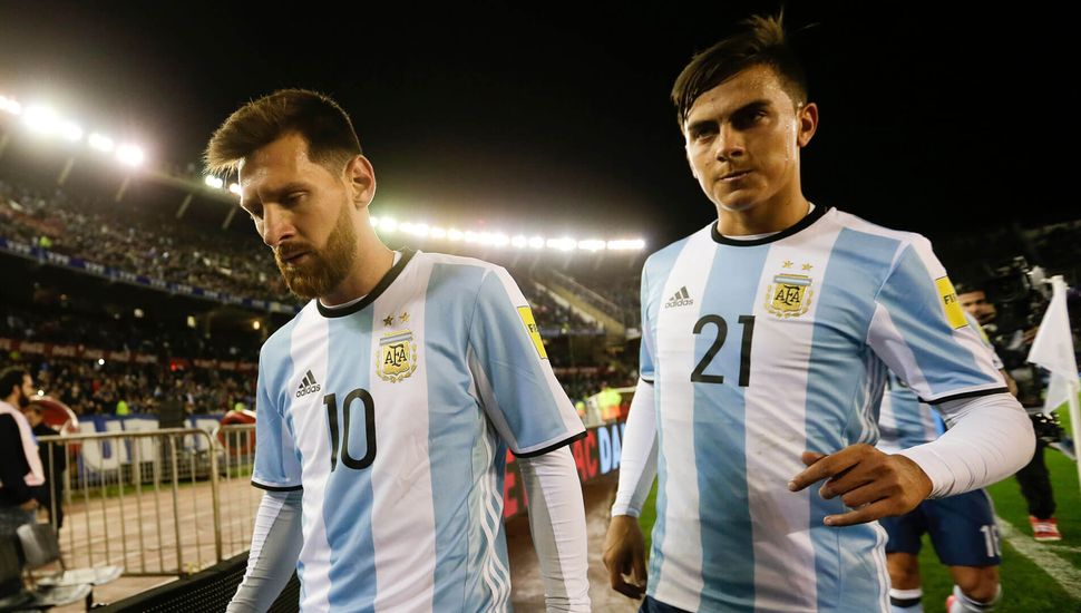 Preocupa en la Selección las lesiones de Messi y Dybala
