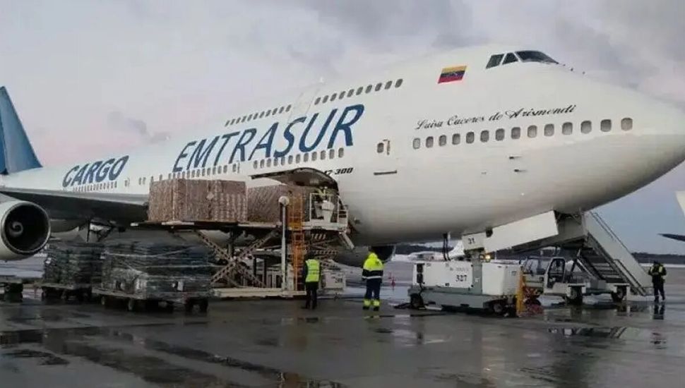 Los tripulantes del avión venezolano-iraní fueron liberados y salieron de Argentina