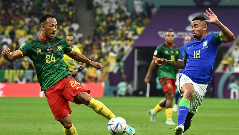 No alcanzó: Camerún derrotó a Brasil pero no pudo avanzar de ronda
