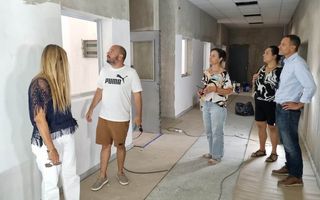 La obra de la EES N°3 de Rojas entra en su etapa final