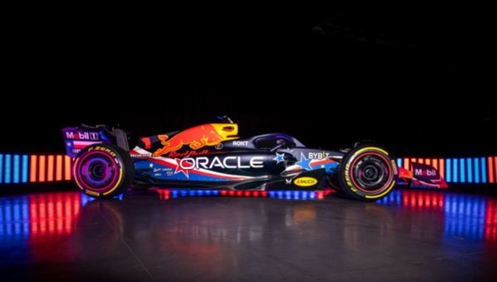 Un artista argentino diseñó el auto que utilizará Verstappen en el Gran Premio de Austin