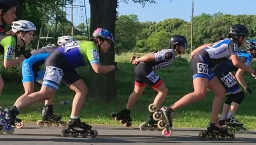 El patín carrera crece en Pergamino de la mano de la Escuela Municipal