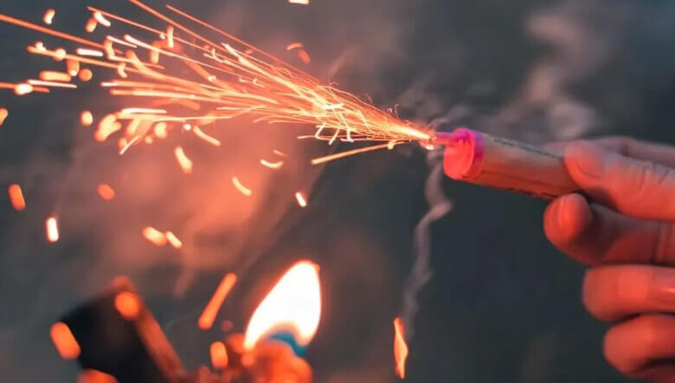 Labraron infracciones por el uso de pirotecnia en Rojas