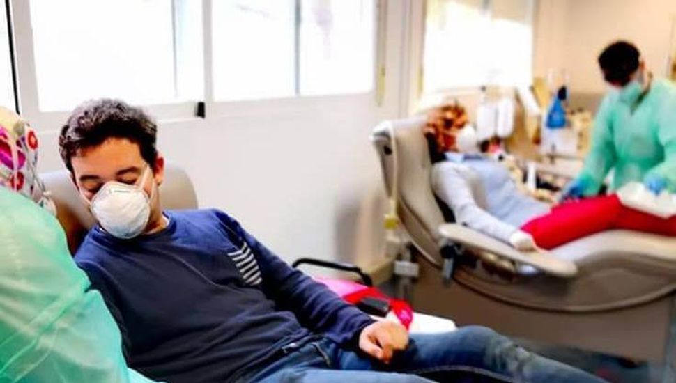 Mariel Casamassima: "Si el 5% de los pergaminenses donara sangre tendríamos cubierta la necesidad de hospital"