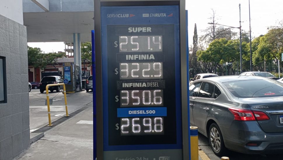La Nafta Súper superó los 250 pesos por litro en las YPF de Pergamino
